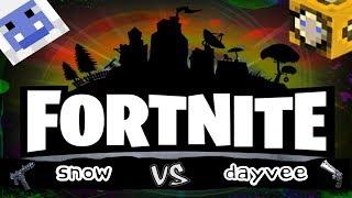 Fortnite Duels 2017 MyDayVee Versus Snowdriven