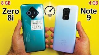 Infinix Zero 8i vs Redmi Note 9 - Speed Test!