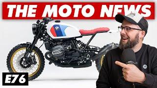 The Moto New E76: R12 Scrambler, Evo Bobber, KTM Camshaft Response, & Italjet 700 Dragster!