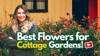 ▶️ Transform Your Yard : 7 Must-Have Plants for the Perfect Cottage Garden!