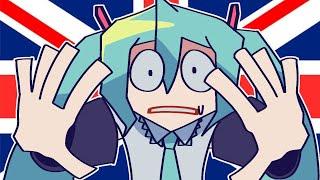 Hatsune Miku does not talk to British people (Animated)