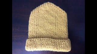 Knitted  Seamless Hat Tutorial. Part 2.