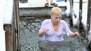Крещенские купания на Алтае