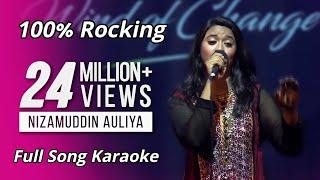 Nizamuddin Auliya Karaoke | Dhonno Dhonno Mera Silsila Karaoke | Bangla Karaoke | Mithun Js