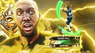 LEGEND 7'6" TACKO FALL POST SCORER DOMINATES 1v1 RUSH EVENT IN NBA 2K20! GAME BREAKING CENTER BUILD