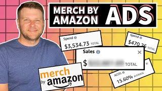 I sold 1054 Products In 30 Days W/This Merch By Amazon Ads Strategy