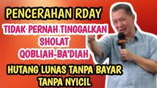 LUNAS HUTANG TANPA BAYAR KARENA TIDAK PERNAH TINGGALKAN SHOLAT QOBLIYAH DAN BA'DIAH #ilmurday