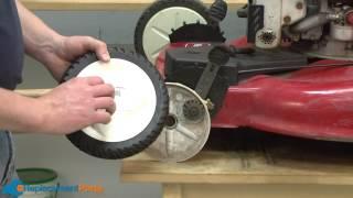 How to Replace the Drive Wheels on a Toro Front Wheel Drive Walk Behind Lawn Mower