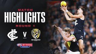 Carlton v Richmond highlights | Round 1, 2024 | AFL