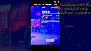 Free Fire New Character Ability Test - Test Boy  New Character #shorts #freefire