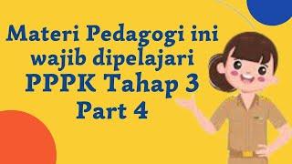 Bahas Soal Pedagogi PPPK Tahap 3 part 4