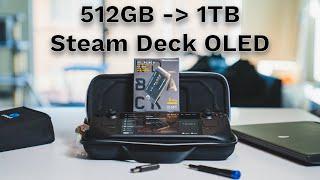 Upgrade Your Steam Deck OLED 512GB to 1TB or more.
