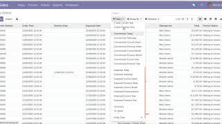 How to Filter Advance Sale Order by Date | Odoo Apps Features #odoo16 #saleorder