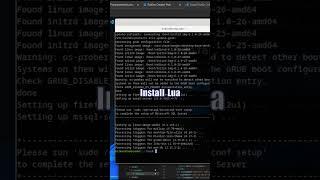 Install Lua on Debian under 60 Seconds! Easy & Quick Setup Guide #lua  #debian #gamedev #coding