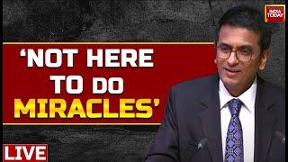 CJI DY Chandrachud Speech LIVE: District Judges Are Not 'Subordinate' Judges | CJI News LIVE