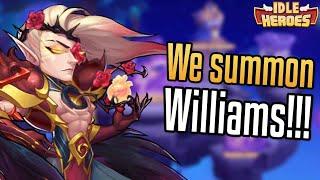 Williams Release!!! We max the Event and do 1000 Treasure Train Tickets  - Idle Heroes