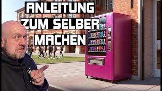 Anleitung Selbständig machen mit Snackautomaten ohne Kapital ? 