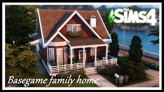 The Sims4 | BASEGAME HOUSE ○ Fireflies | Visit Tour | NoCC