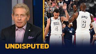 UNDISPUTED | "Stephen Curry is my GOAT" - Skip Bayless reacts to Team USA beat Canada 86-72