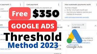 Google Ad threshold Latest Method 2023 | Get Unlimited Virtual Card