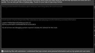 Unreal Engine 4 Crash Reporter