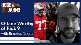 The Bears' best o-line options with Brandon Thorn of Trench Warfare | Hoge & Jahns