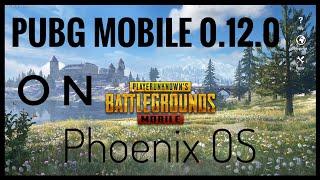 PUBG Mobile 0.12.0 On Phoenix OS.