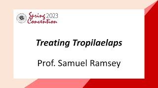 Prof. Samuel Ramsey: Treating Tropilaelaps