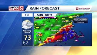 Hurricane Debby could bring heavy weekend rainfall to Massachusetts, New England