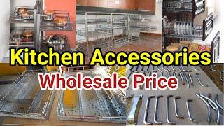 Kitchen accessories/ ss trolley sets/ Modular kitchen #kitchenaccessories #modularkitchen #kitchen