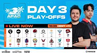 Live Now! 𝐏𝐆𝐒 𝐀𝐏𝐀𝐂 𝐐𝐔𝐀𝐋𝐈𝐅𝐈𝐄𝐑𝐒 𝟐𝟎𝟐𝟒 𝐏𝐇𝐀𝐒𝐄 𝟏 | PLAY-OFFS DAY 3