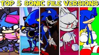 Top 5 Sonic File Versions - VS Sonic.EXE, Sonic.TXT, Sonic.WMV
