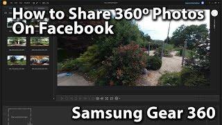 How To Upload 360 Degree Photos to Facebook