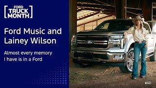 Lainey Wilson and Ford Music | Her Life with Ford