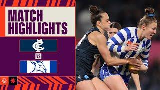 Carlton v North Melbourne Highlights | Week Four, 2024 | AFL