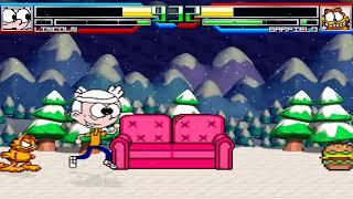 NICK54222 MUGEN: Lincoln Loud VS Garfield