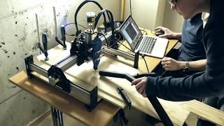 Building and testing the desktop CNC mill  Shapeoko 2