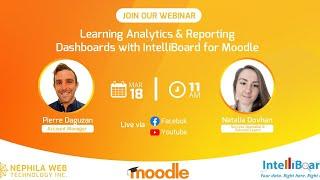 [WEBINAR] Learning Analytics & Reporting Dashboards with IntelliBoard for Moodle