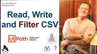 UiPath Read, Write and Filter CSV Files Example