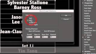 How to create a rolling credit sequence - Premiere CS6