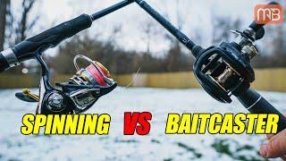 Spinning Rod Vs Baitcasting Setup (Fishing Rod Basics)