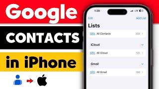 How To Import Google Contacts in iPhone | iPhone me Gmail Connect Kaise Import Kare