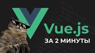 VueJS за 2 минуты. Vue в 2024 году