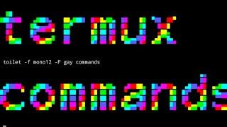 Top secret commands of termux  app for Android