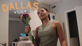 Dallas vlog: apartment is coming together, making friends, becoming a plant mom