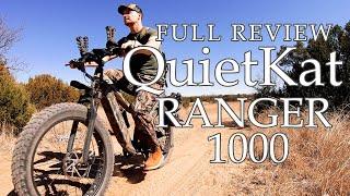 Can You Use an E-Bike for Hunting??  QUIETKAT RANGER 1000 E-Bike Review with @TheWayWeHunt !!
