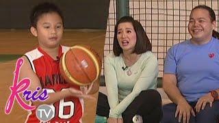 Kris TV: Bimby asks, 'How come everybody expects me to play basketball well'