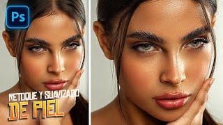 High-end skin smoothing and retouching in Photoshop, SUPER EASY!