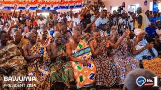 Bawumia gets spiritual blessings from Manhyia Chiefs & Muslim leaders