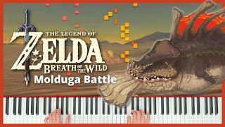 Molduga Battle - The Legend of Zelda: Breath of the Wild | Piano Cover (+ Sheet Music)